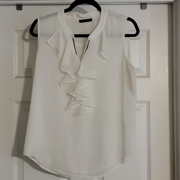 tommy hilfiger ruffle blouse
